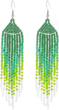 Load image into Gallery viewer, Ombre Beaded Earrings
