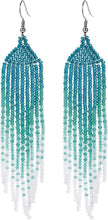 Load image into Gallery viewer, Ombre Beaded Earrings
